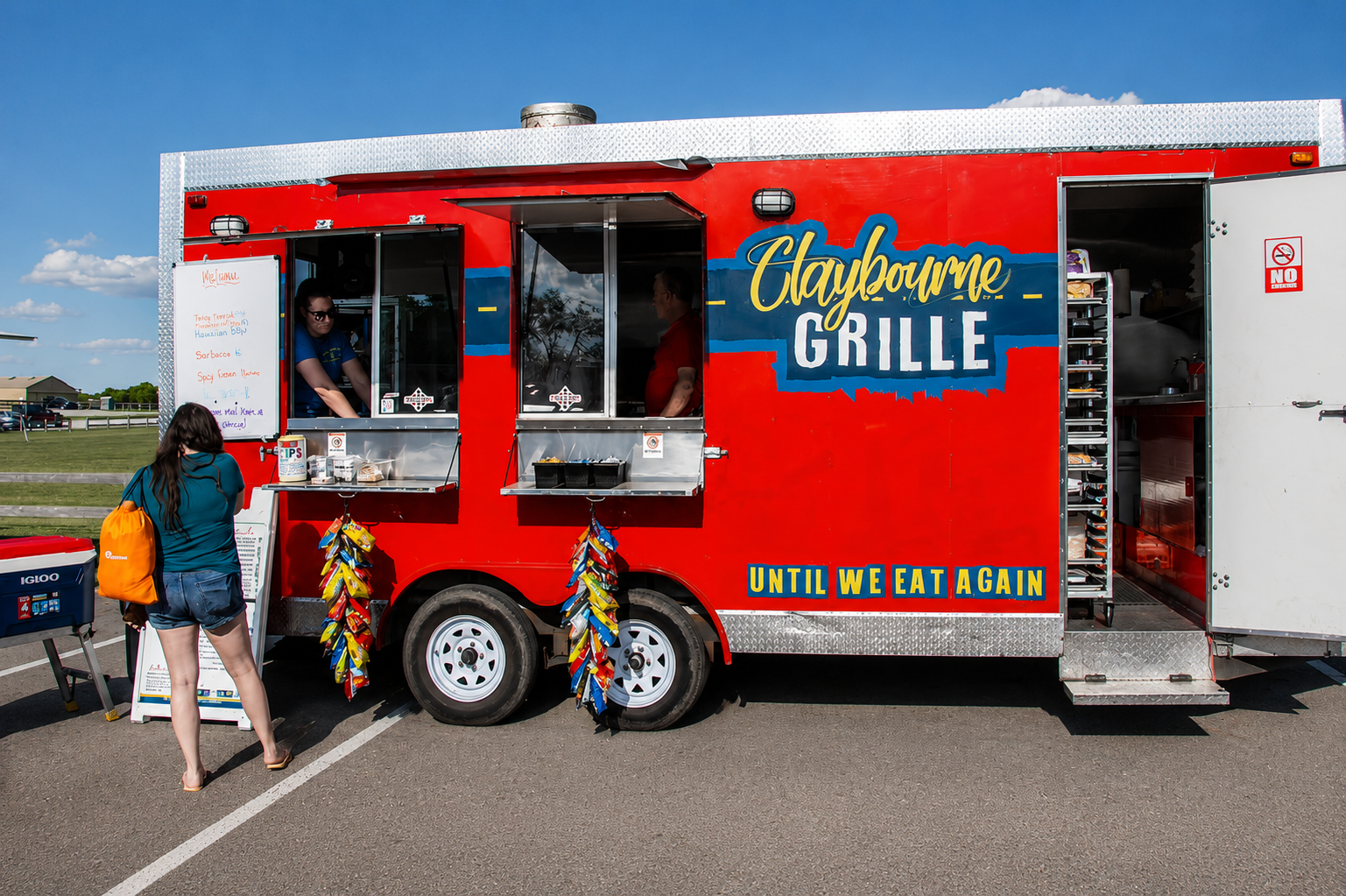 Claybourne Grille food truck